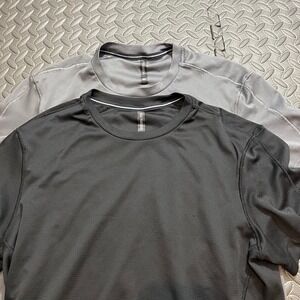Ten Thousand The Lightweight Shirt Bundle of 2 Black Gray Performance Mens Small